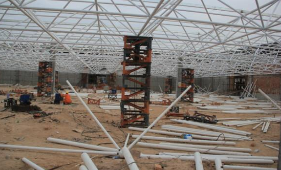 莆田盘点钢结构网架装配的步履和相关关注变乱