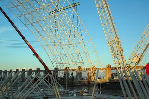 莆田大门网架工程